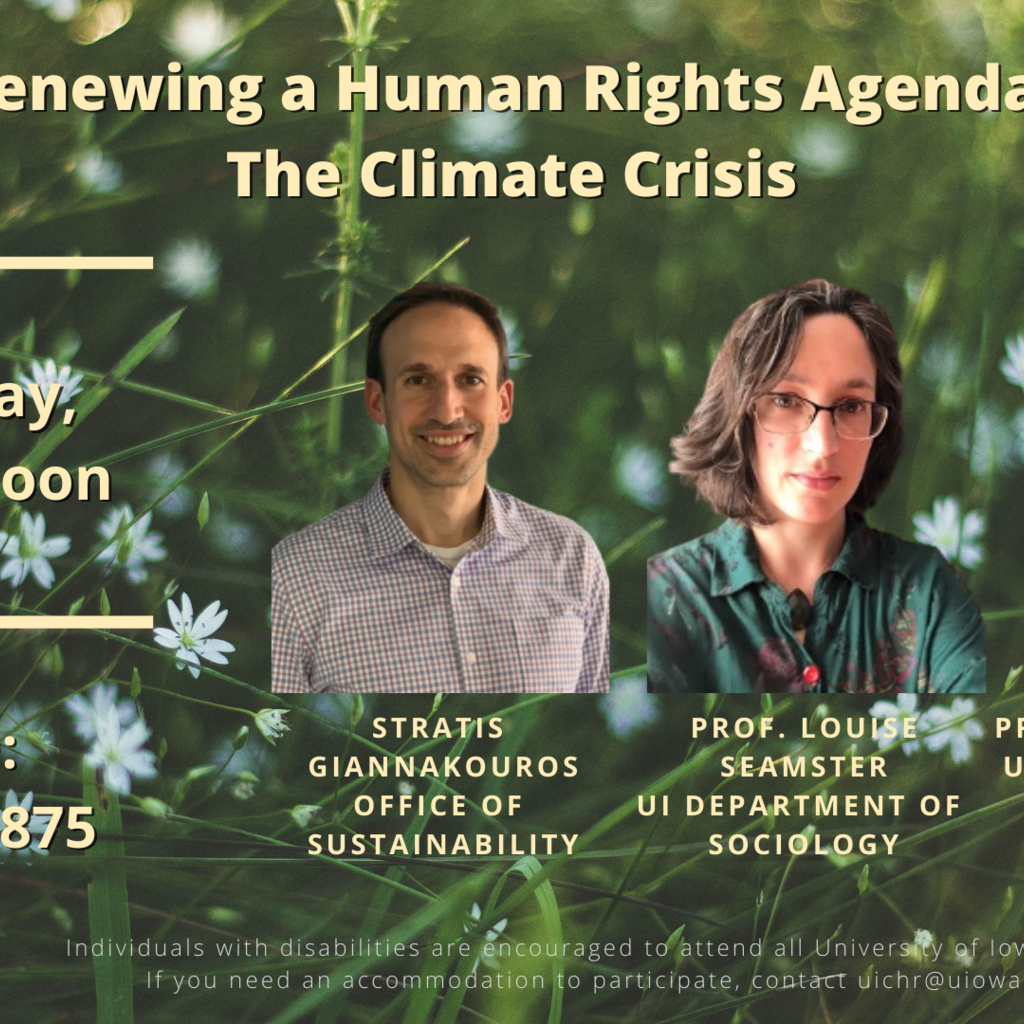 Renewing a Human Rights Agenda: The Climate Crisis promotional image