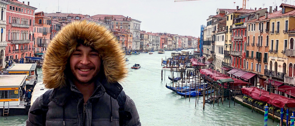 International Studies student studying abroad.